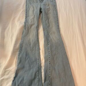 We The Free Light Wash Flare Jeans